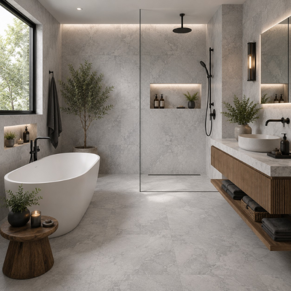 Napa Ceramic Tile Gray